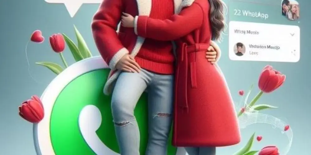 Imagem do grupo de WhatsApp Amigos virtuais ou namoro