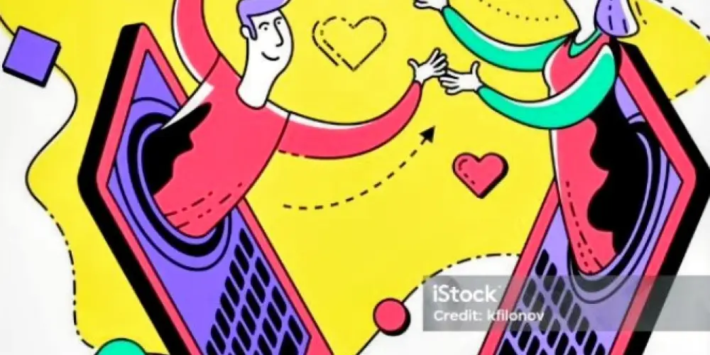 Imagem do grupo de WhatsApp Amigos virtual