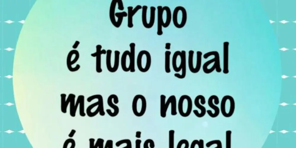 Imagem do grupo de WhatsApp Amizade 50,60,70-ON