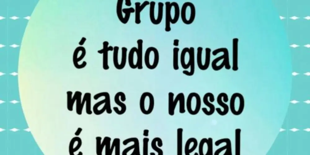 Imagem do grupo de WhatsApp Amizade 50,60,70-ON