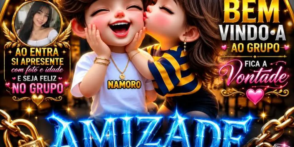 Imagem do grupo de WhatsApp 👑Amizade♥️𝑁𝑎𝑚𝑜𝑟𝑜🎀