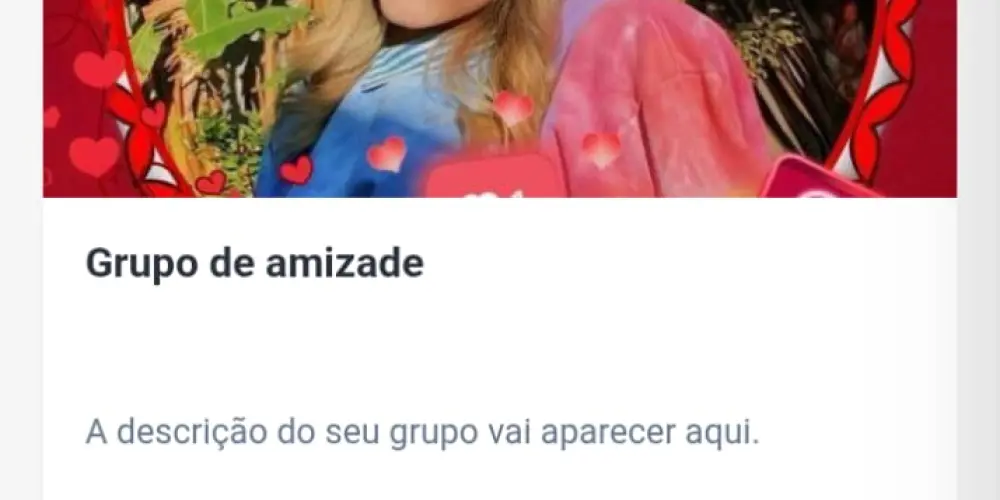 Imagem do grupo de WhatsApp Amizade