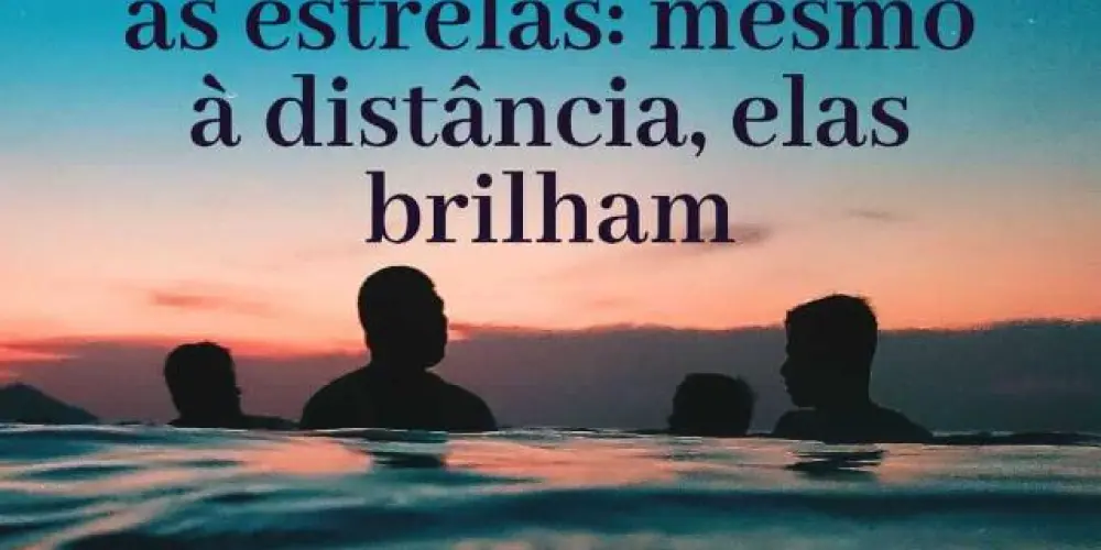 Imagem do grupo de WhatsApp Amizade  a distância