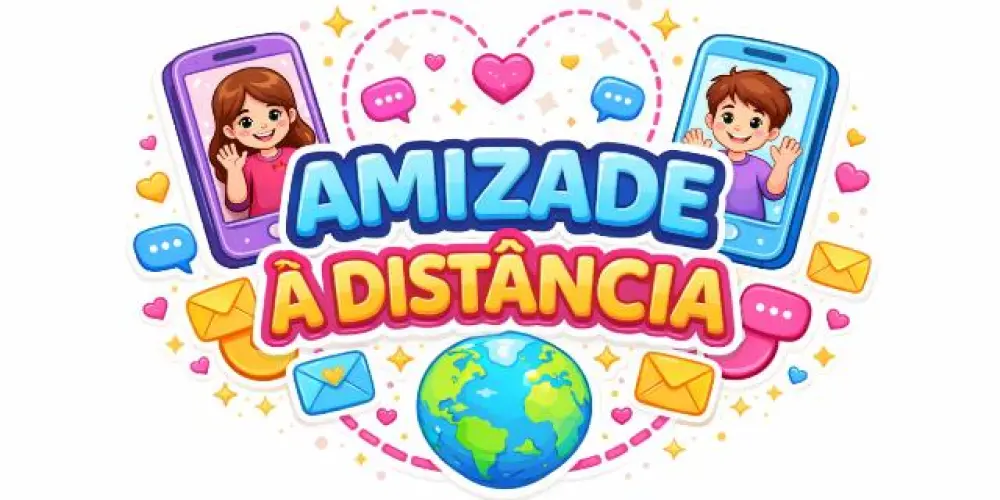 Imagem do grupo de WhatsApp Amizade à Distância 😁