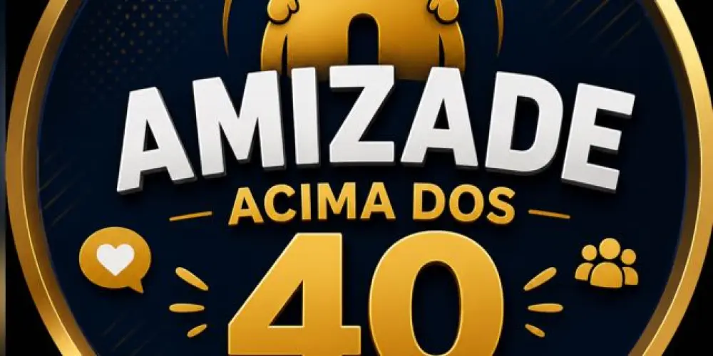 Imagem do grupo de WhatsApp Amizade Acima Dos 40 ❤️