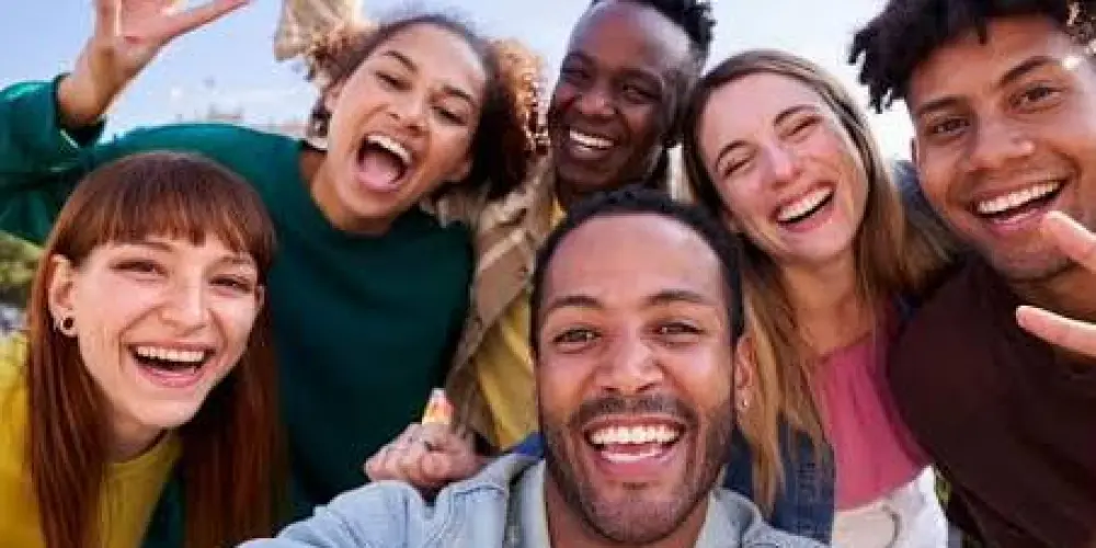 Imagem do grupo de WhatsApp Amizade adolescente