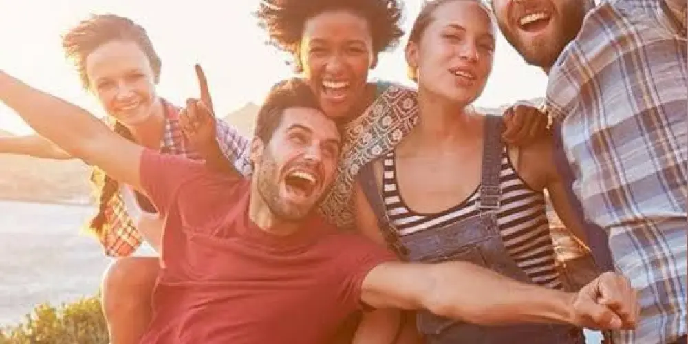 Imagem do grupo de WhatsApp Amizade colorida