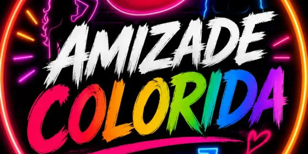 Imagem do grupo de WhatsApp Amizade colorida 🤩