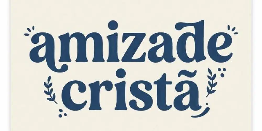 Imagem do grupo de WhatsApp Amizade cristã