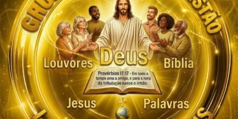 Imagem do grupo de WhatsApp 💫🧑‍🧑‍🧒‍🧒Amizade Cristão🙇🏻✨