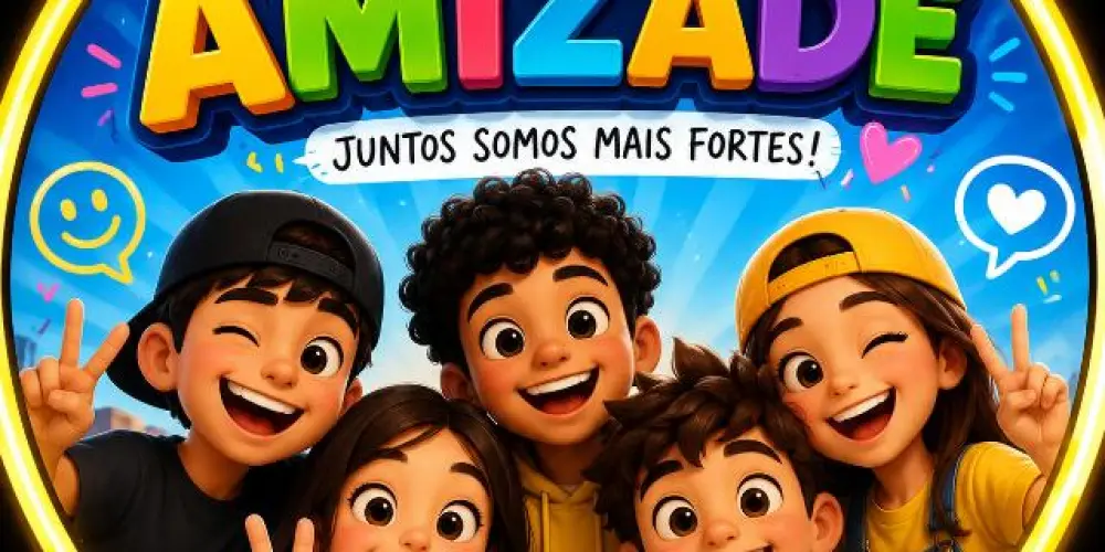 Imagem do grupo de WhatsApp Amizade e alegria