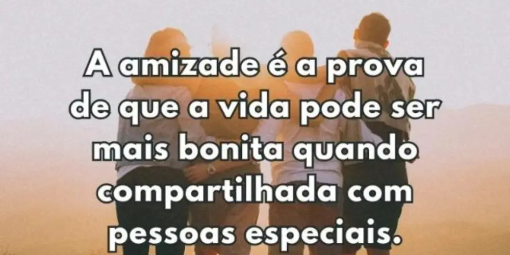 Imagem do grupo de WhatsApp Amizade é alegria
