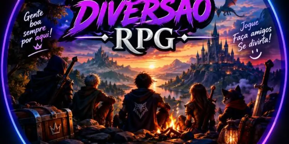 Imagem do grupo de WhatsApp AMIZADE E DIVERSÃO E RPG