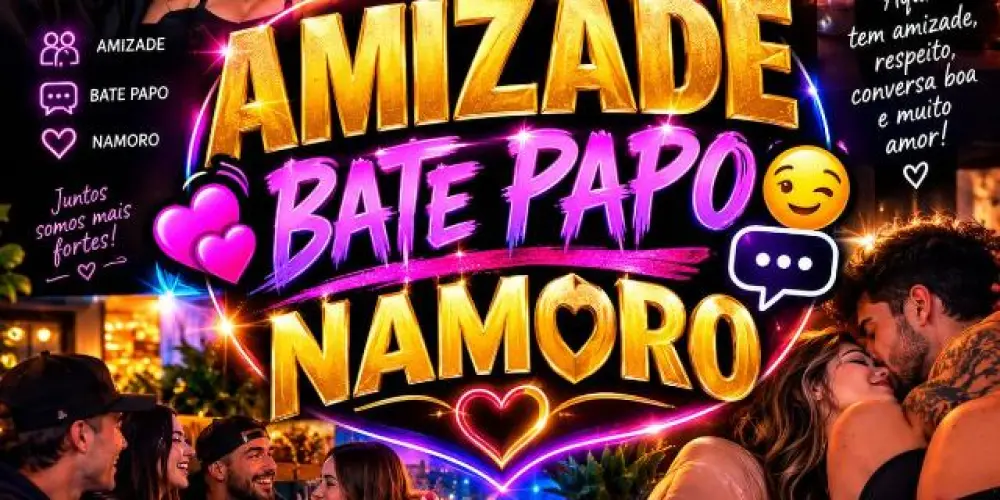 Imagem do grupo de WhatsApp AMIZADE É NAMORO E BATE PAPO