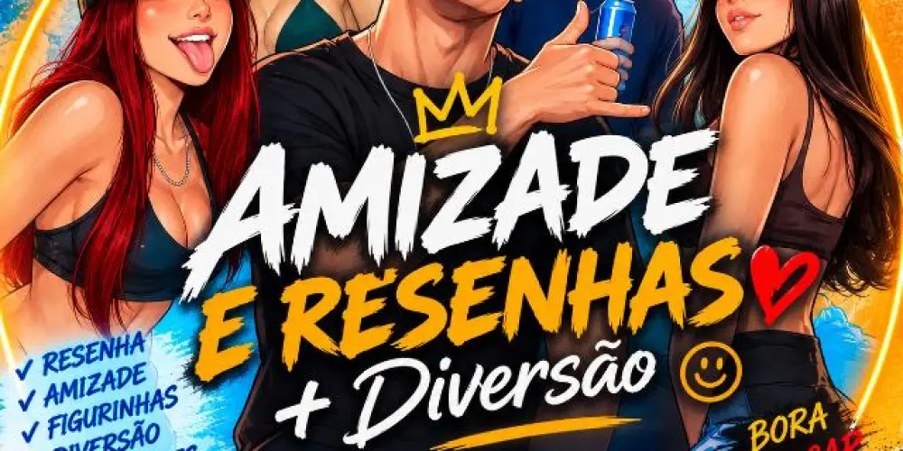 Imagem do grupo de WhatsApp AMIZADE E RESENHAS 😎🤝