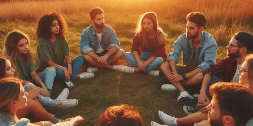 Imagem do grupo de WhatsApp Amizade entre nós