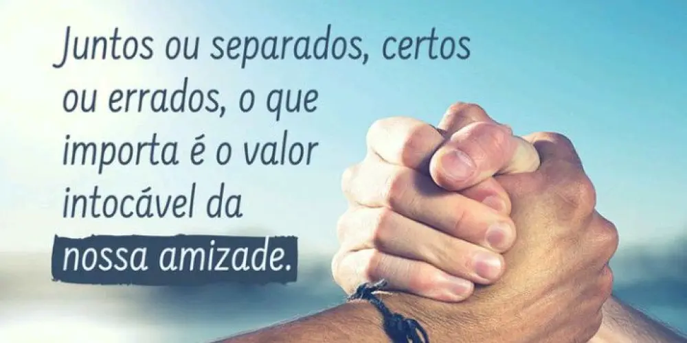 Imagem do grupo de WhatsApp Amizade eterna