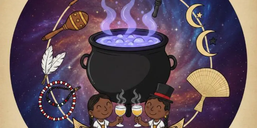 Imagem do grupo de WhatsApp Amizade macumbeira🎩