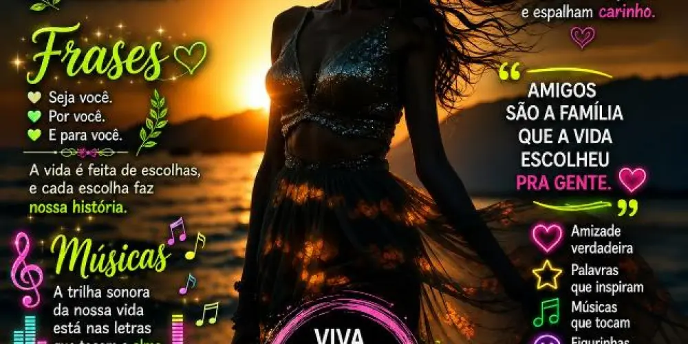 Imagem do grupo de WhatsApp //Amizade, música, frases , figurinhas e chat //