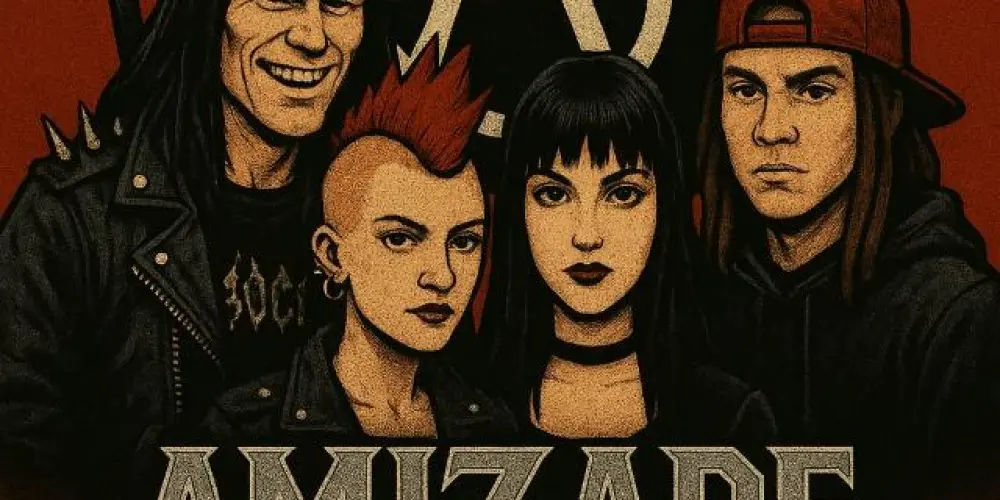 Imagem do grupo de WhatsApp Amizade Rockstars🤘🖤