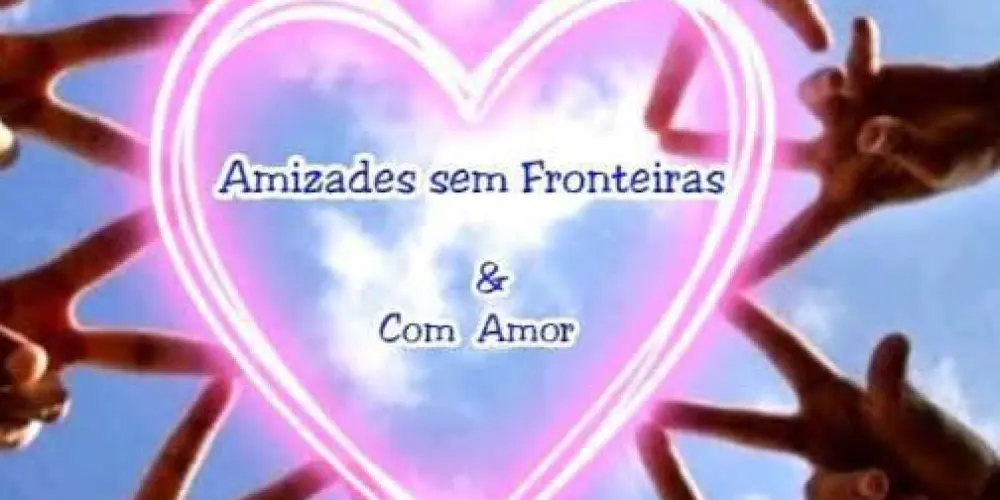 Imagem do grupo de WhatsApp Amizade sem fronteiras
