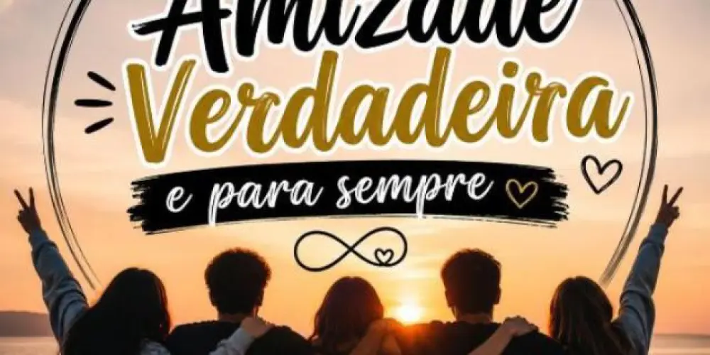 Imagem do grupo de WhatsApp AMIZADE VERDADEIRA É PARA SEMPRE