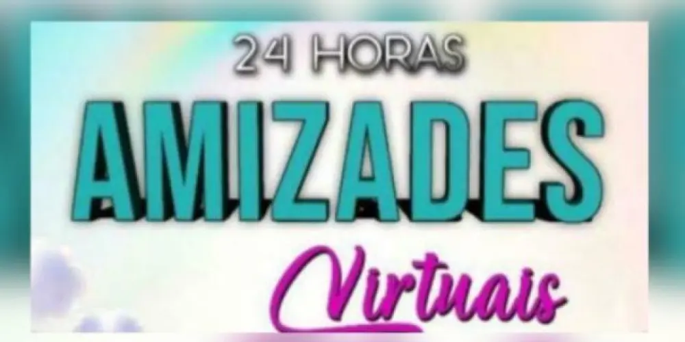 Imagem do grupo de WhatsApp AMIZADE VIRTUAL 24 HORAS