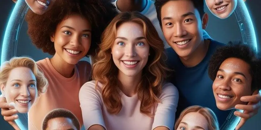 Imagem do grupo de WhatsApp Amizade virtual com respeito