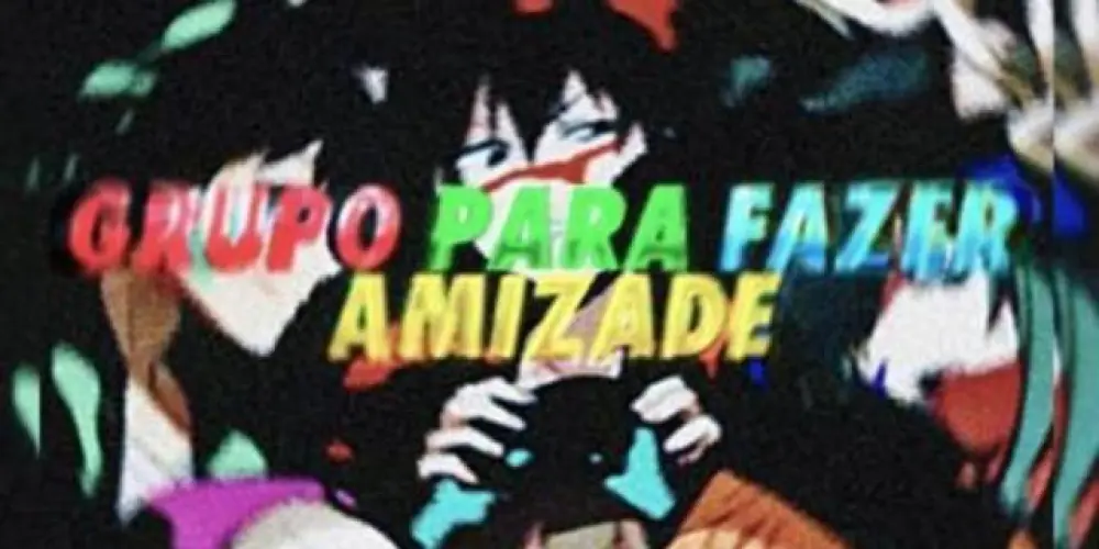 Imagem do grupo de WhatsApp AMIZADES