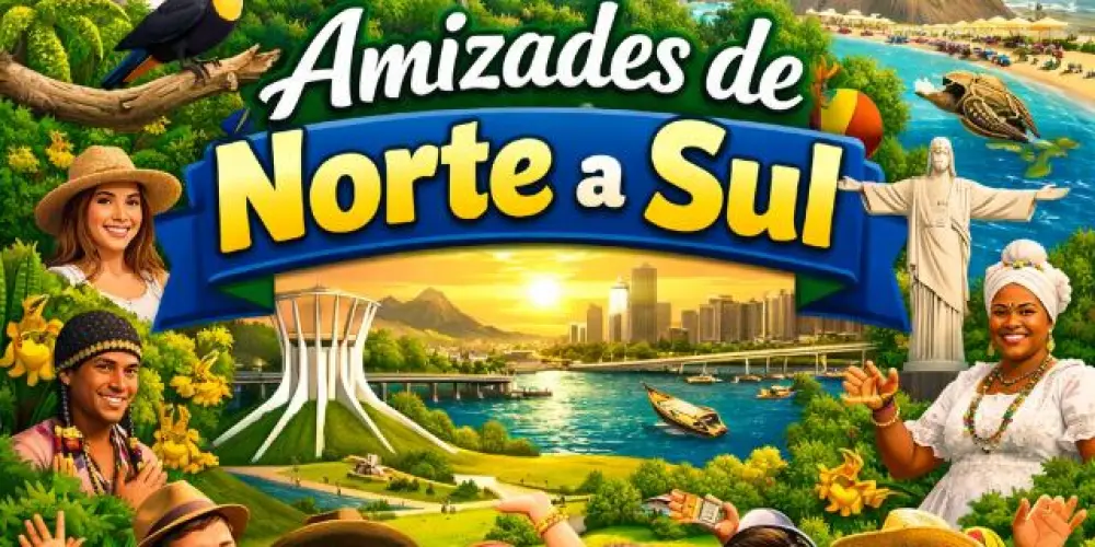 Imagem do grupo de WhatsApp 🇧🇷 Amizades de Norte a Sul 🇧🇷
