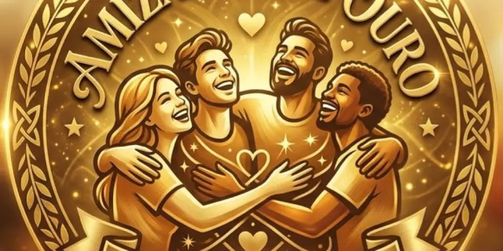 Imagem do grupo de WhatsApp Amizades de Ouro