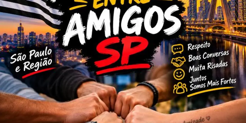Imagem do grupo de WhatsApp ꧁ᥫ᭡ AMIZADES ENTRE AMIGOS SP ᥫ᭡꧂