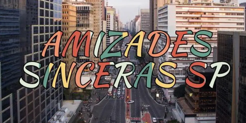 Imagem do grupo de WhatsApp AMIZADES SINCERAS SP
