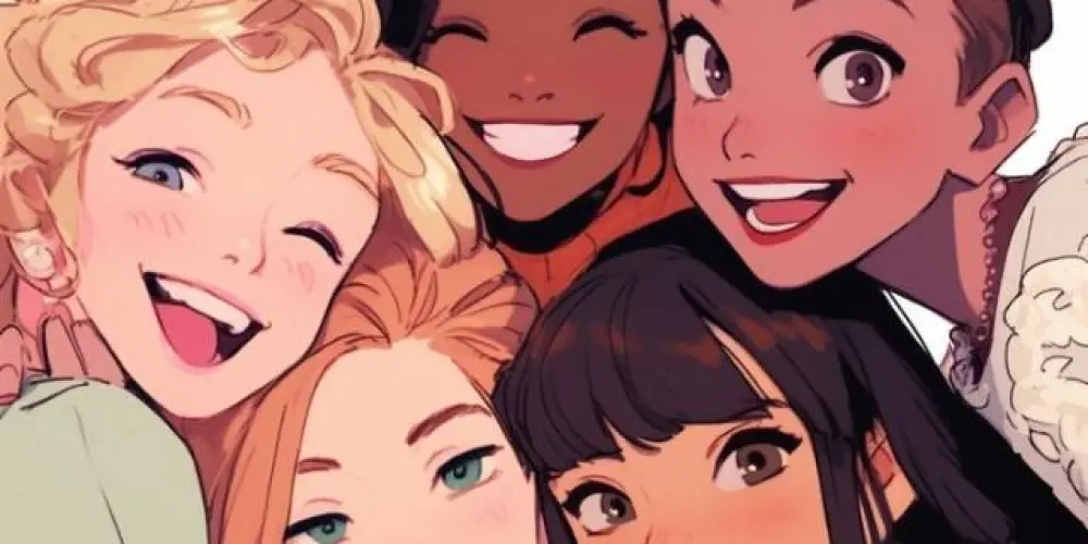 Imagem do grupo de WhatsApp AMIZADES SÓ MENINAS 🌸🌪️🍀