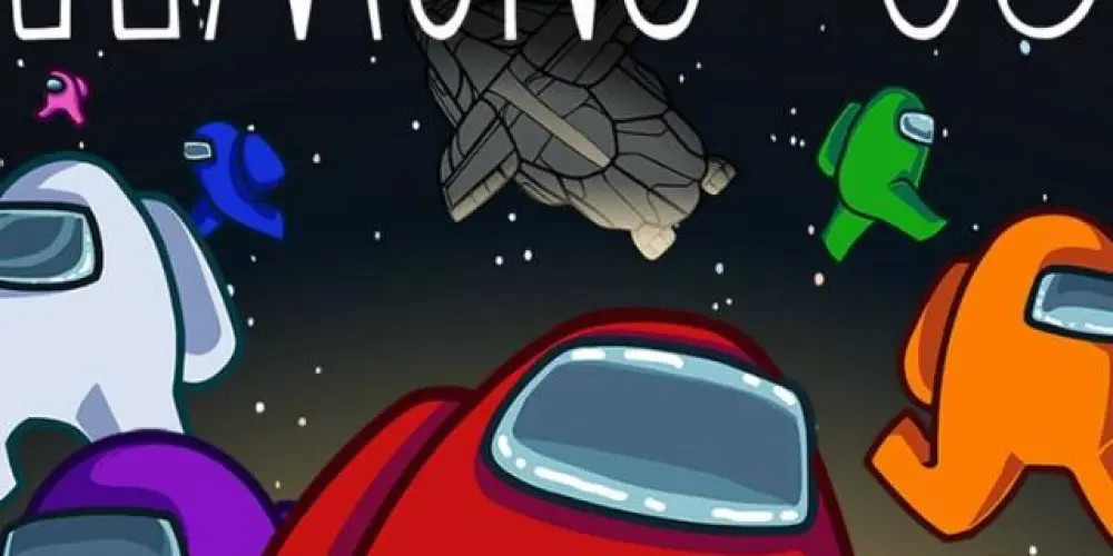 Imagem do grupo de WhatsApp Among us ඞා