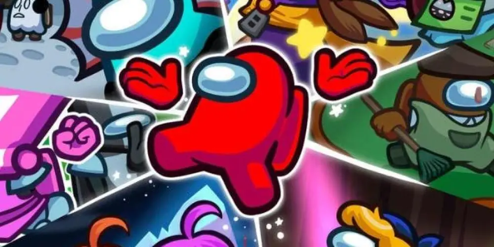 Imagem do grupo de WhatsApp Among us