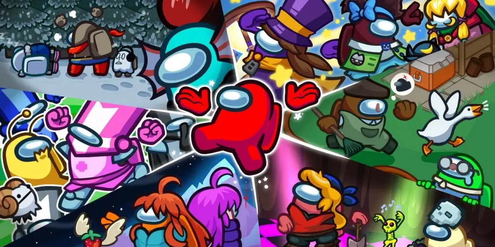 Imagem do grupo de WhatsApp Among us