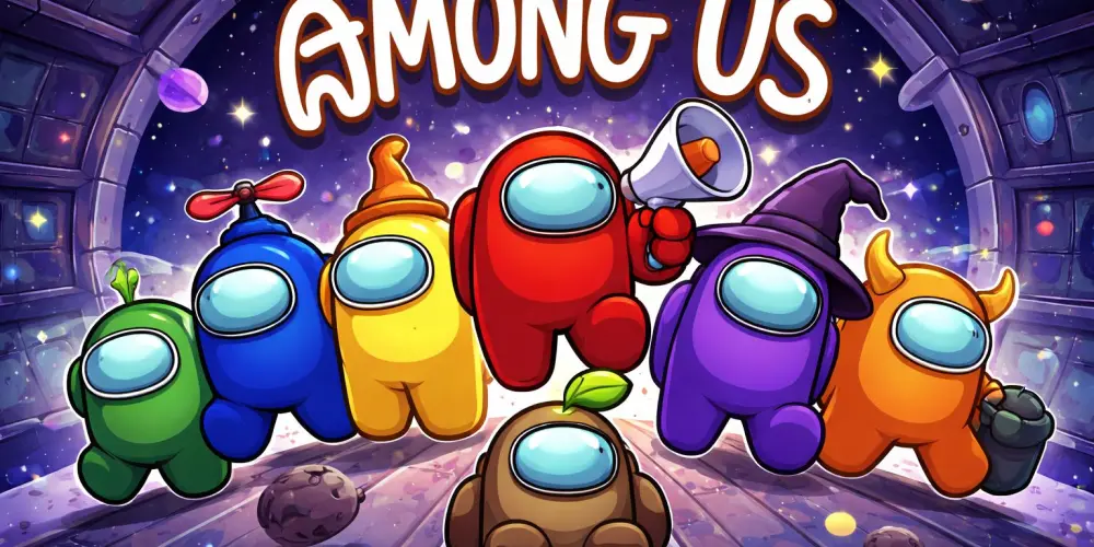 Imagem do grupo de WhatsApp Among Us - call