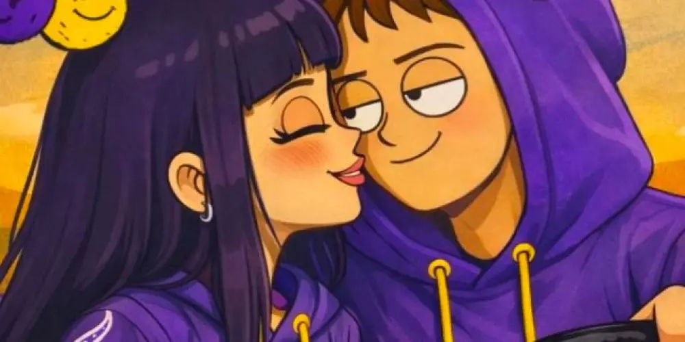 Imagem do grupo de WhatsApp Amor e ódio