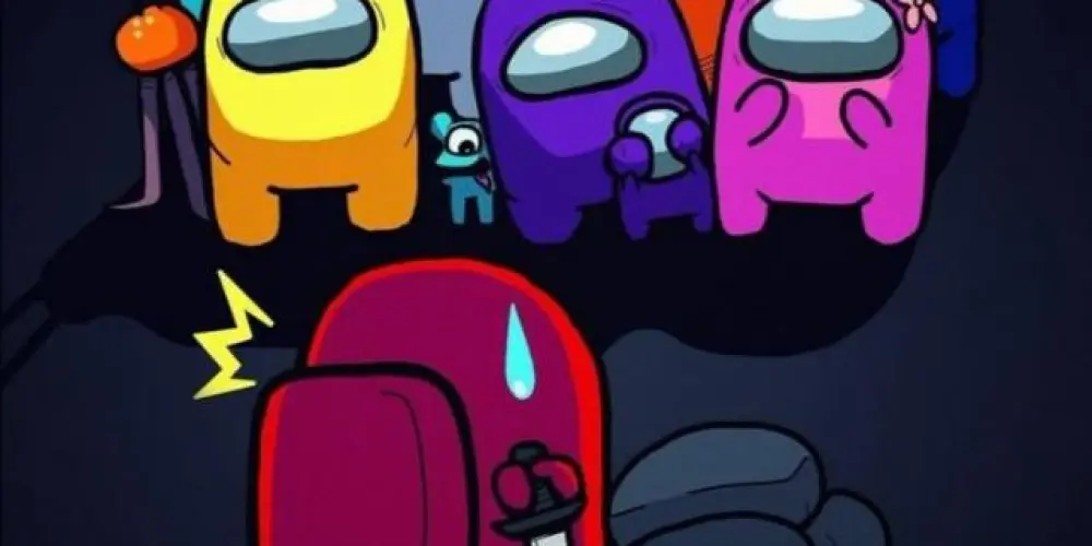 Imagem do grupo de WhatsApp Amoungers 🥷🏻