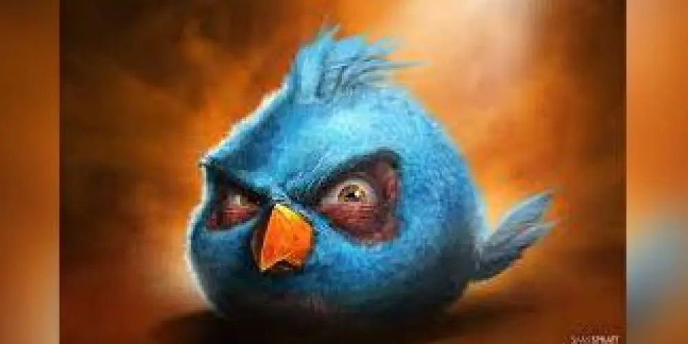 Imagem do grupo de WhatsApp angry birds realista