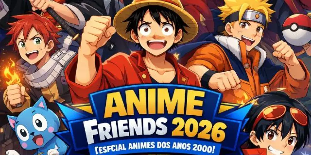 Imagem do grupo de WhatsApp ANIME FRIENDS 2026