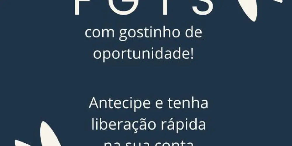 Imagem do grupo de WhatsApp Antecipe seu FGTS sem taxa 💰