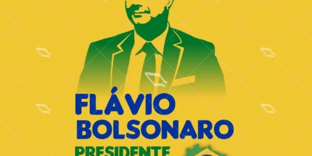 Imagem do grupo de WhatsApp Apoiadores Flávio Bolsonaro Presidente