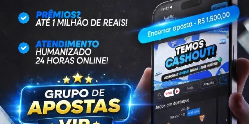 Imagem do grupo de WhatsApp Apostas