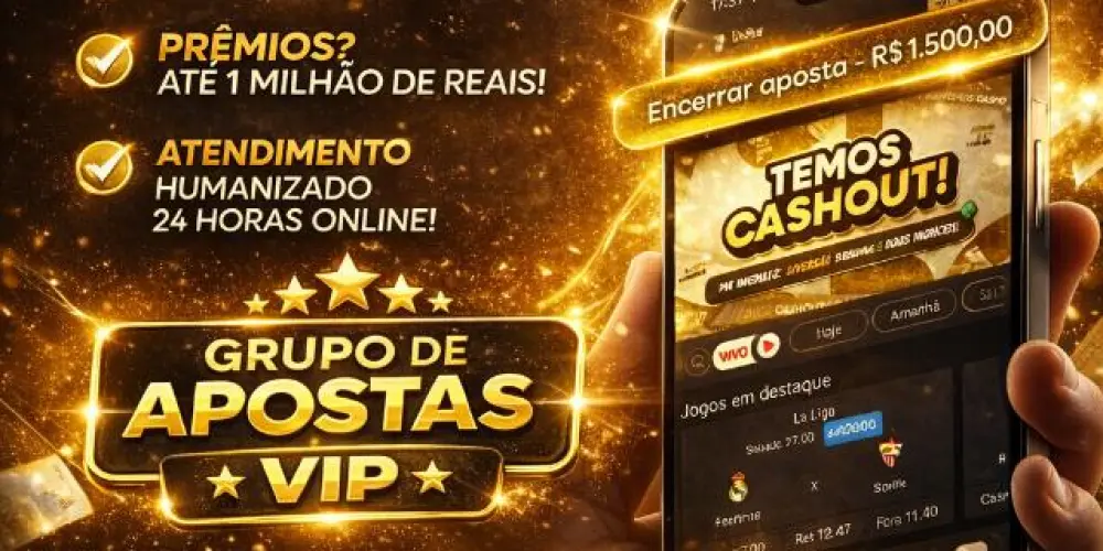 Imagem do grupo de WhatsApp Apostas esportivas