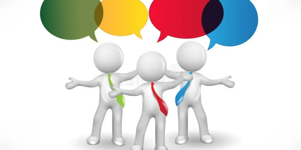 Imagem do grupo de WhatsApp Aqui,"Todos podem conversar".