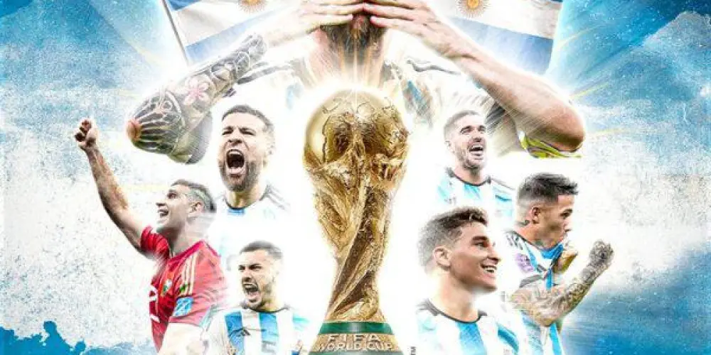 Imagem do grupo de WhatsApp Argentina campeã do mundo