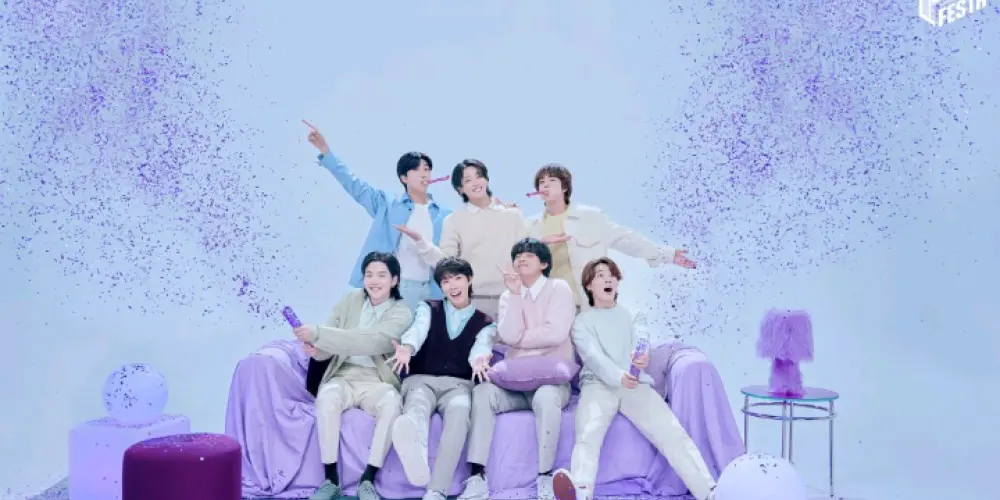 Imagem do grupo de WhatsApp Army 💜💜💜