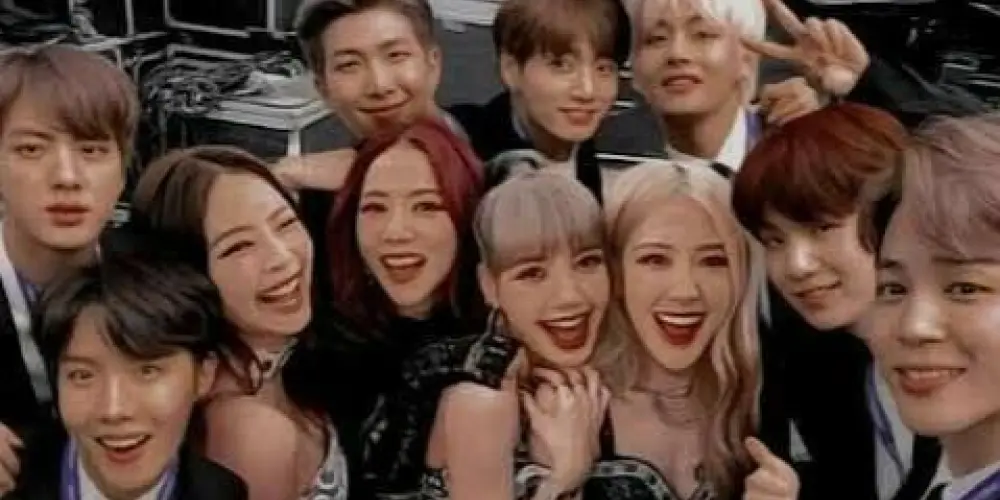 Imagem do grupo de WhatsApp 💜Army e Blink💗